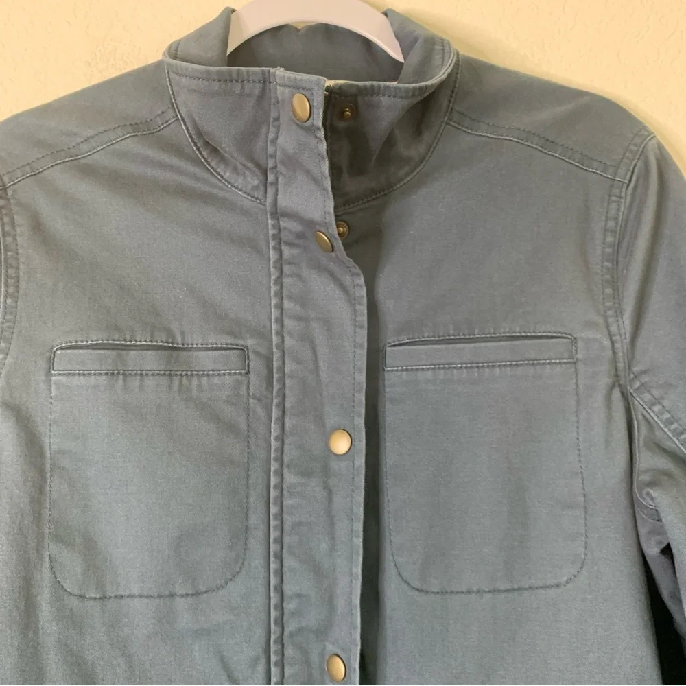LL Bean Women's Blue BeanFlex Utility Jacket, Lined MP - Picture 5 of 10
